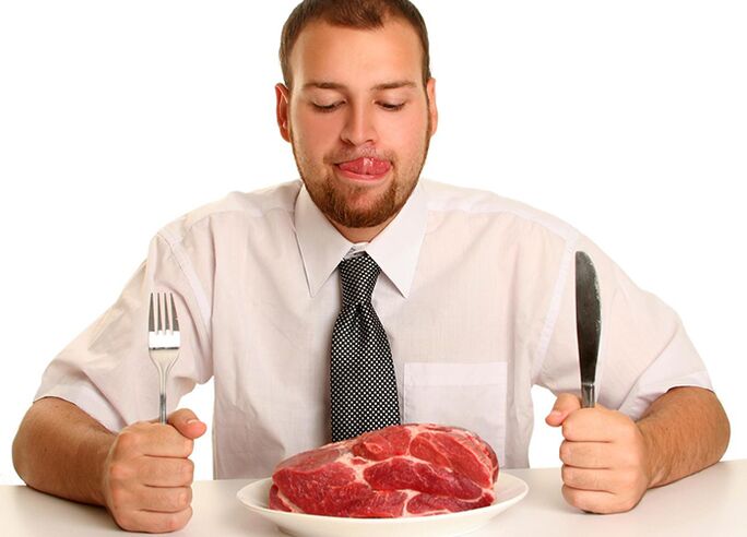 Красное мясо в мужском рационе. 